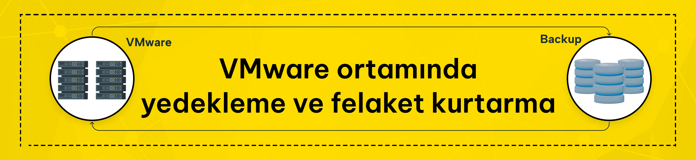 VMware ortamında yedekleme ve felaket kurtarma.